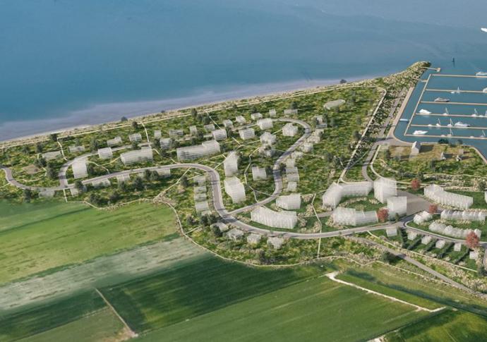 Waterzande, project woningen en appartementen