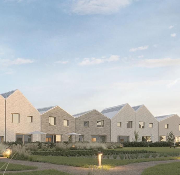 Waterzande, project woningen en appartementen
