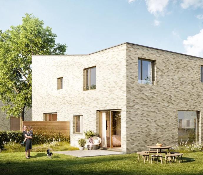 Waterzande, project woningen