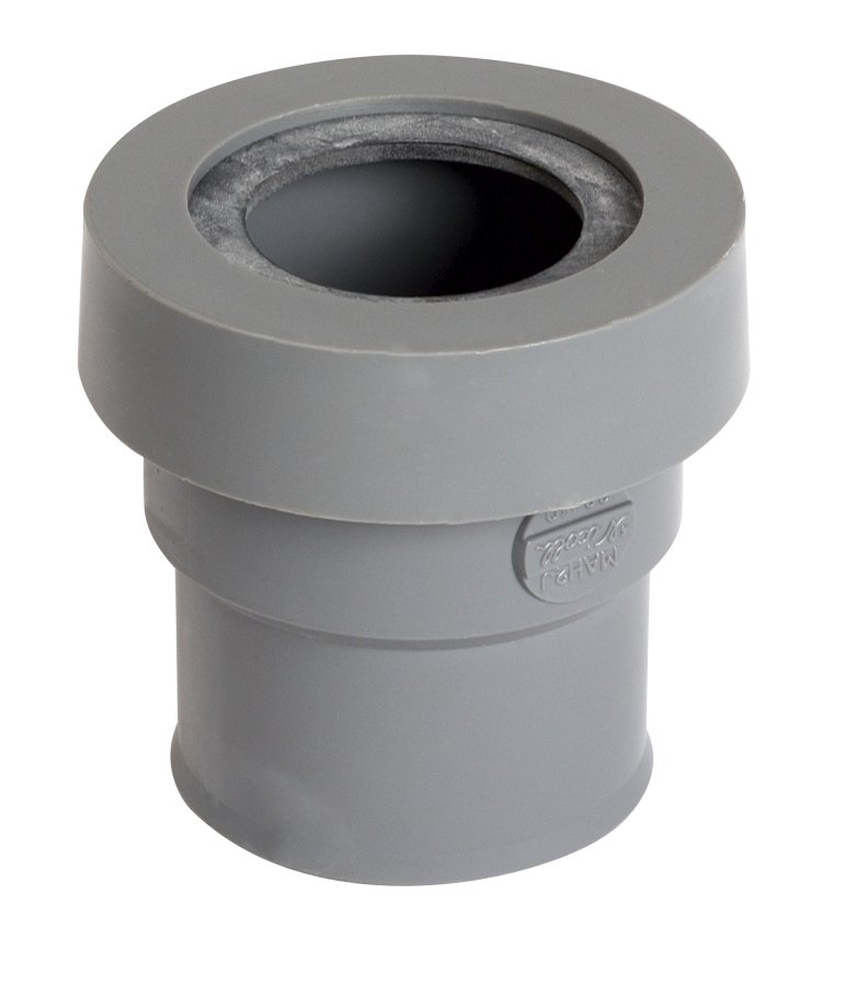 Nicoll BENOR grijs mof kunststof/metaal 40mm ff
