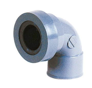 Nicoll BENOR grijs knie kunststof/metaal 40mm ff