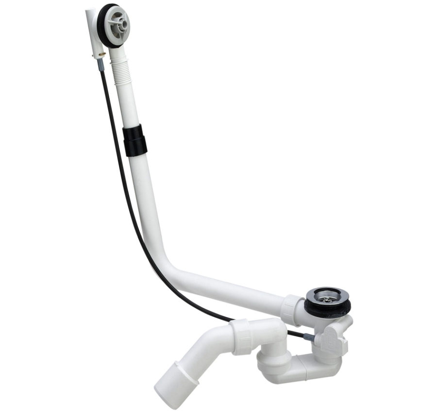 Viega Multiplex verlengde automatische badsifon zonder afwerkset