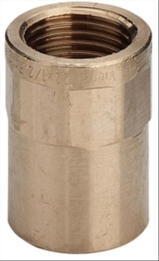 Viega koper geel mof koper/ijzer 1/2Fx15mm