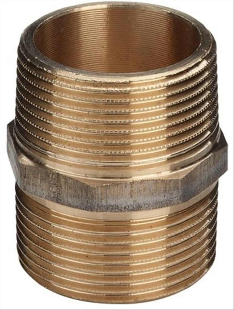 Viega koper geel nippel 5/4"
