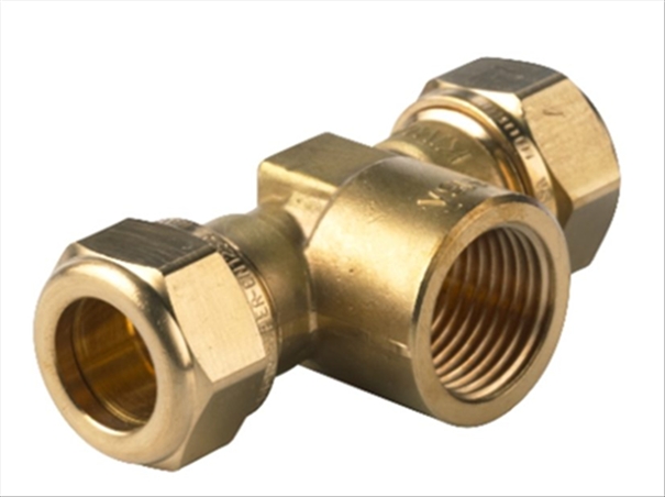 Bonfix bicone T-stuk 15bic.x1/2F x15bic.