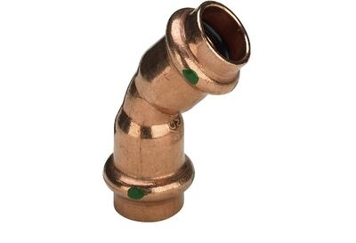 Viega Profipress bocht 45gr 22mm FF