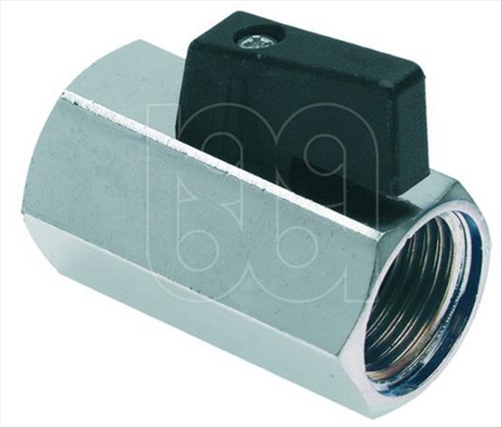 Bonfix bolkraan volle doorlaat mini 1/4"FF