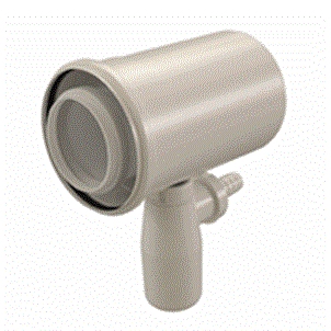 Ubbink Rolux alu/pp 80/125 condensuitl. horizontale montage