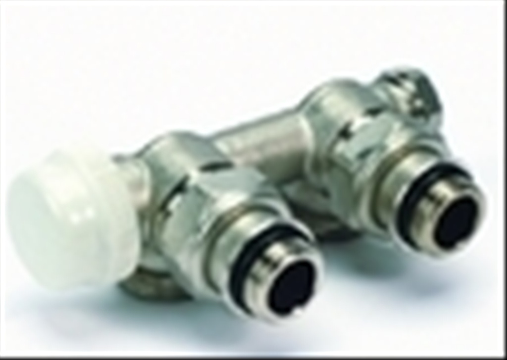 Begetube H-stuk muuraansluiting thermostatisch M24 x 1/2" - aanvoer links