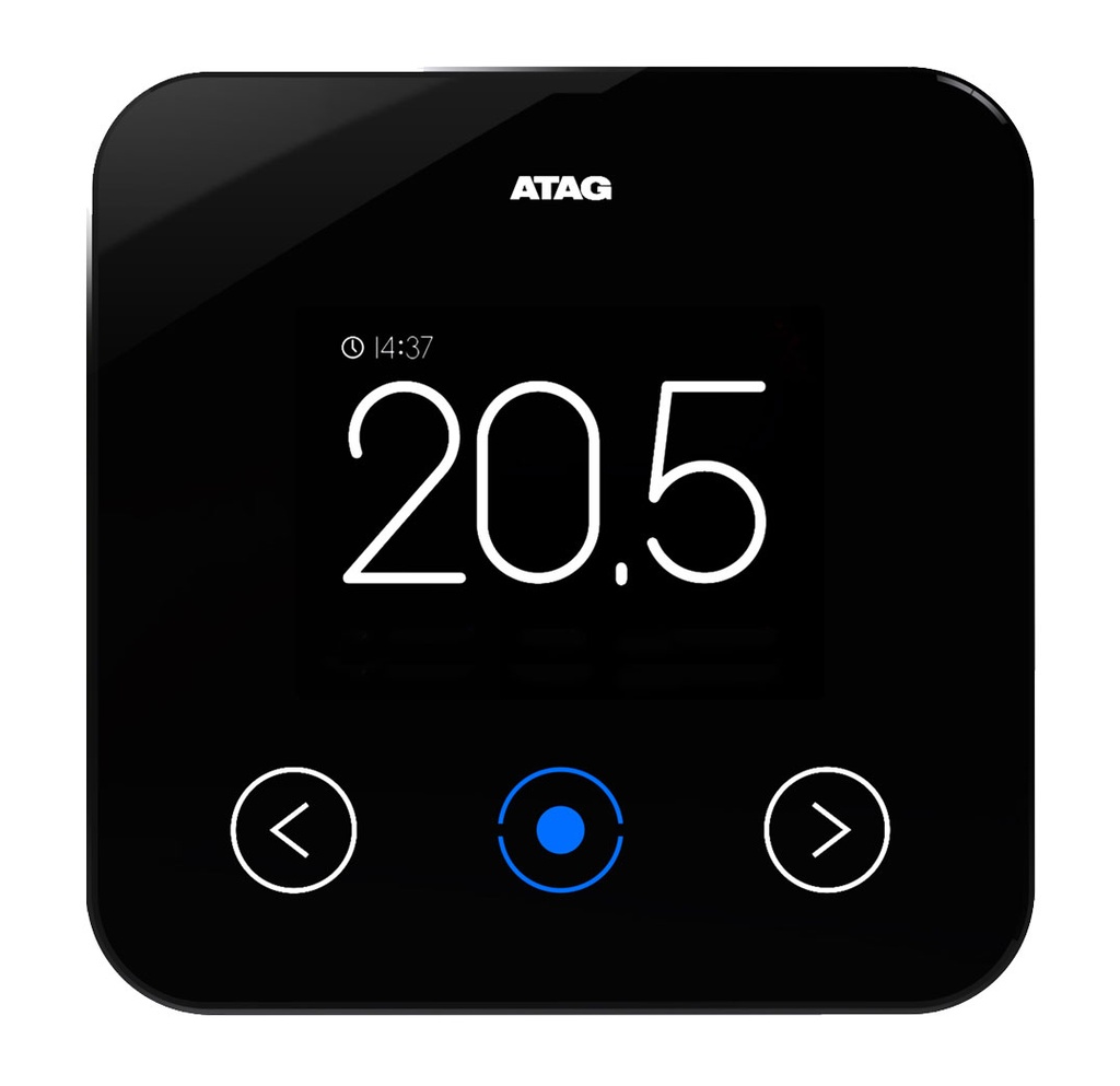 Atag One slimme thermostaat (zonder BCU) - zwart (AAONE00U)