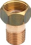 Viega raccord vr waterteller 1/2"x3/4" brons