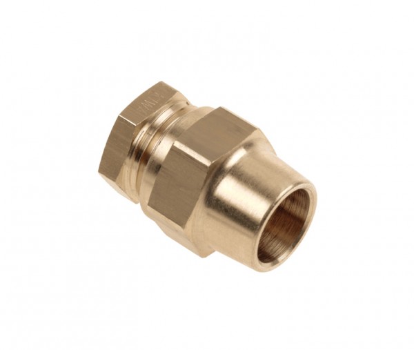Bonfix Knelfitting gas - eindkoppeling 15 mmm
