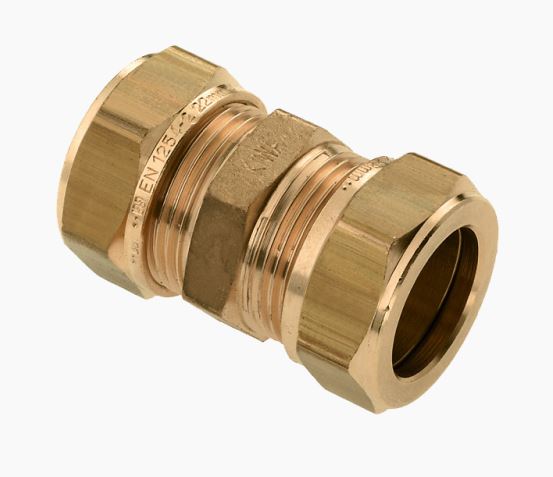 Bonfix Knelfitting water - recht 35 mm