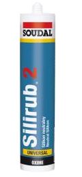 Soudal Silirub 2  sanitaire silicone 310ml - BEIGE