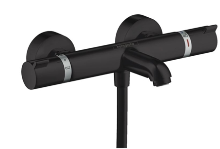 Hansgrohe Ecostat Comfort badthermostaat mat zwart
