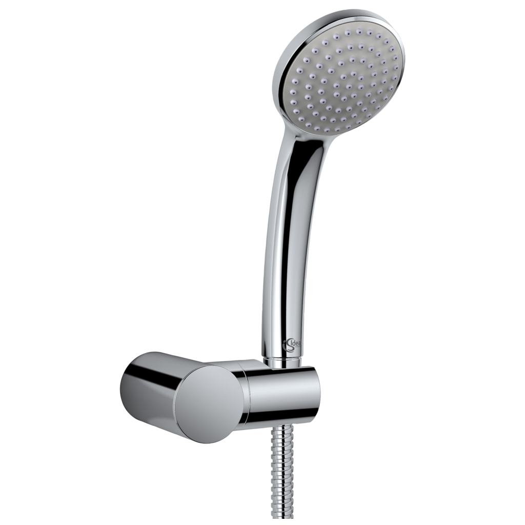 Ideal Standard IdealRain Badset Ø 80 mm 1F, MetalFlex 1500 mm Chroom