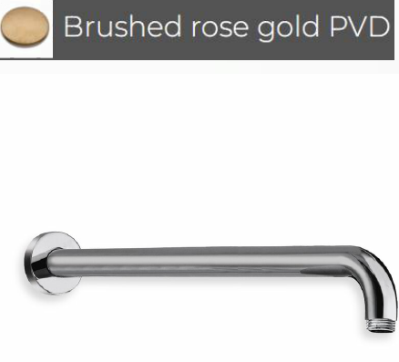 Cristina doccia douchearm 40cm geb.rosé goud