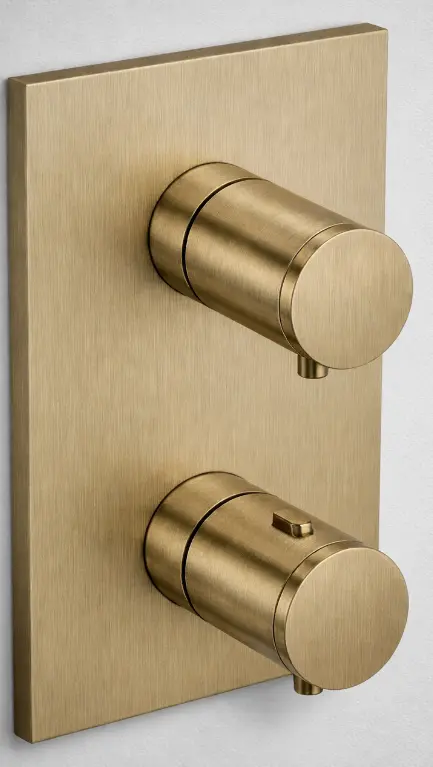 Cristina XT afw.thermost.2uitg. geb.goud