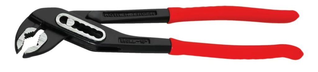 Rothenberger Waterpomptang "E" Zwart 7"Rode Greep - Spec. Be