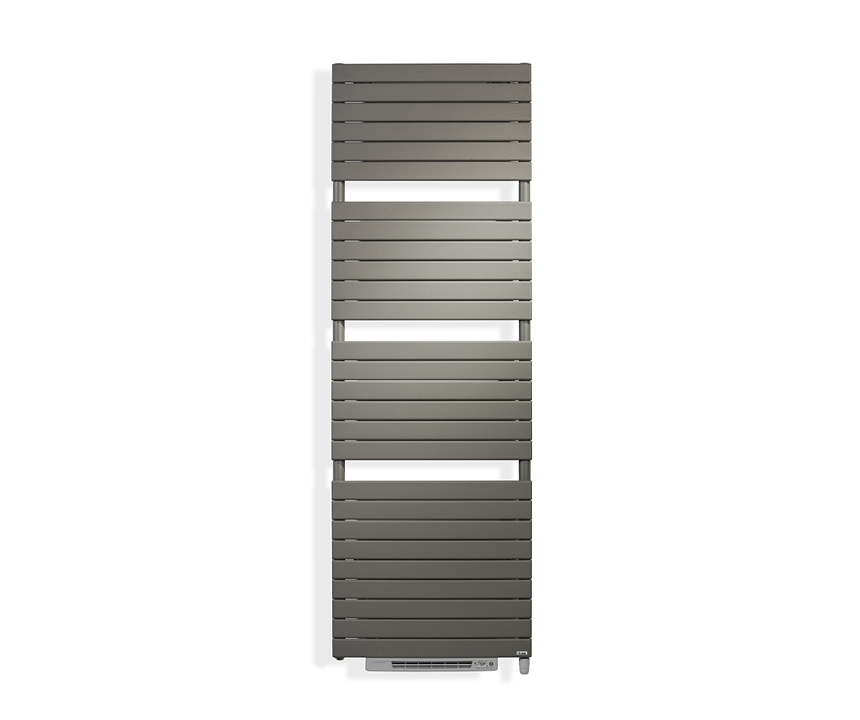 Vasco Aster HF-EL-BL-A radiator met blower (1000W) B600 x H1834 - 1000W/230V - kleur S600 Wit (structuur)