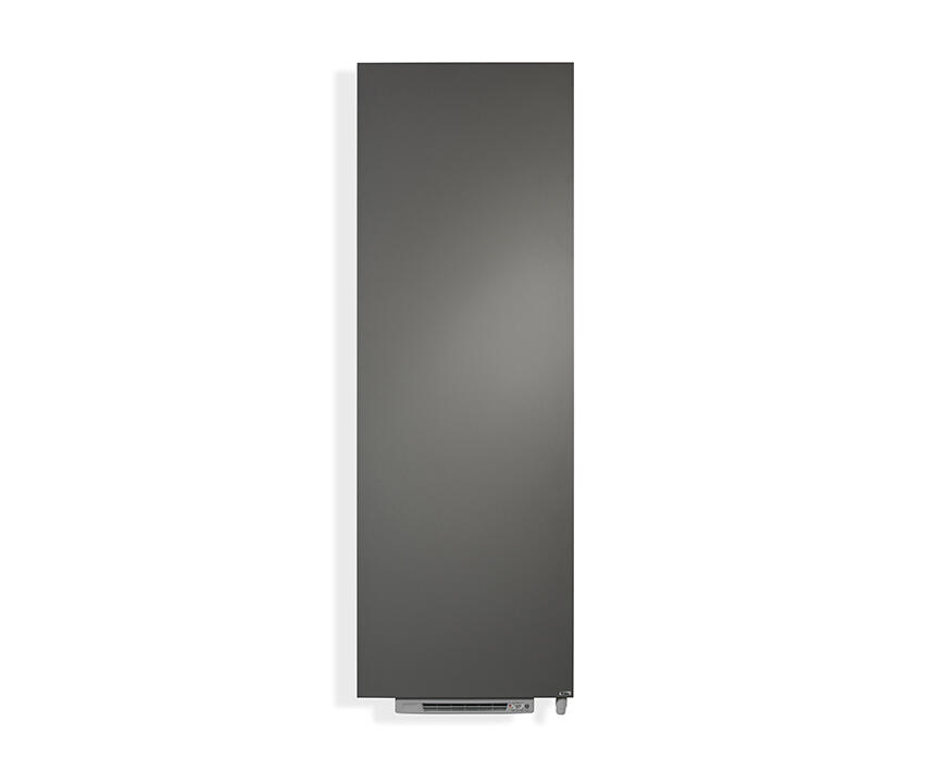 Vasco Niva EL-BL-A radiator met blower (1000W) B520 x H1128 - 750W/230V - kleur S600 Wit (structuur)