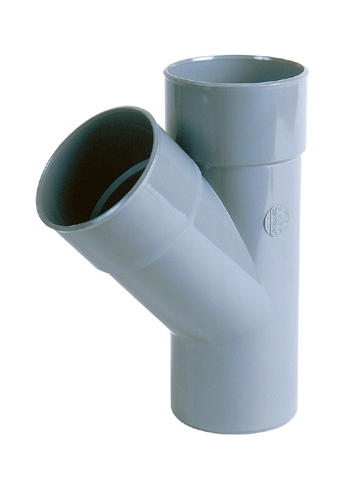 [3102107004] Wavin BENOR grijs T-stuk 75mm 45gr2XM