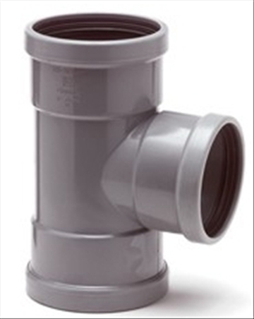 [1112212009] Wavin riolering BENOR T-stuk 88gr125mm 3XM