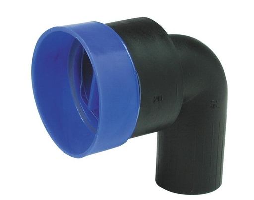 [3701594040] Wavin PE aansluitbocht 40-46 90gr