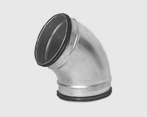 [BCSB994080] Egeda Spiraalbuis bocht 45gr diam 80 safe