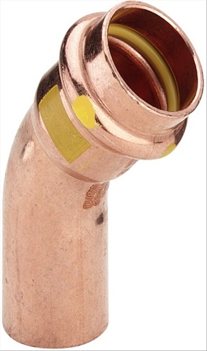 [345679] Viega Profipress G gas bocht 45gr15mm mf