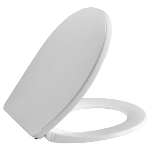 [742000-D15999] Pressalit T Soft met soft close, Wit D15 rvs