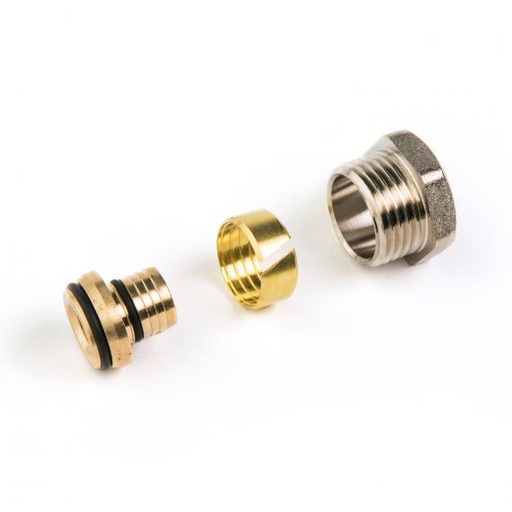 [118220400000000] Vasco koppelingset 1/2" - PEX 16x2 mm