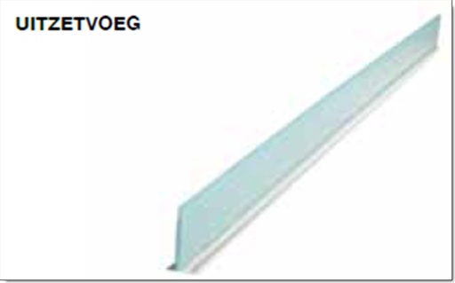 [11FH55005] Vasco steunprofiel uitzetvoeg lengte 180cm