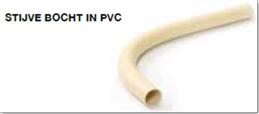 [11FH52001] Vasco stijve bocht in PVC