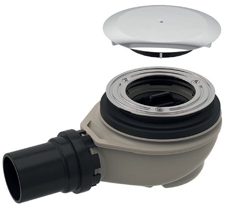 [150.551.21.1] Geberit Uniflex douche afvoer 90mm