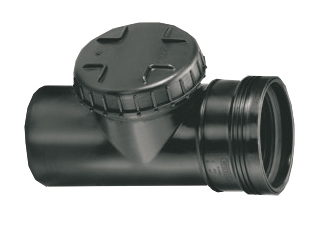 [3412411000] Wafix PP Ont.stuk met Deksel ZWART110 2XM               v12