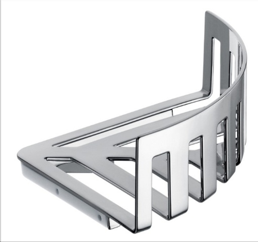 [354500133] Emco system 2 Hoekkorf met verdekte bevestiging hoekmaat 180 mm, chroom