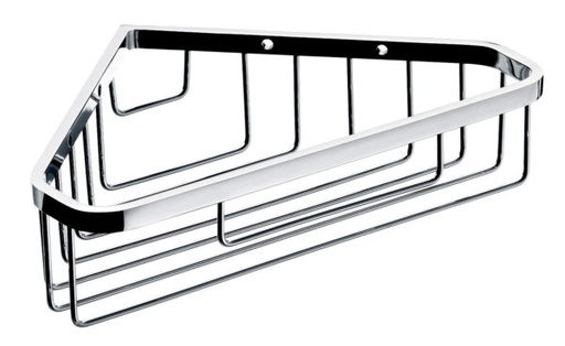 [354500109] Emco system 2 Hoeksponskorf met directe bevestiging, 202 x 202 mm, chroom