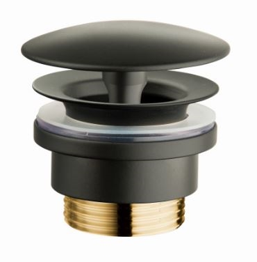 [UD52513] Cristina Silfra Universele Freeflow Crepine Mat Zwart