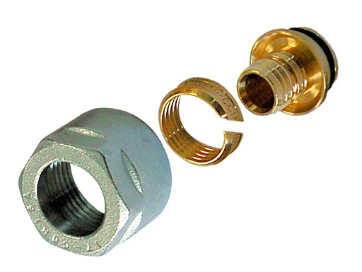 [S031990115] Comisa knel 3/4 EK klemverbinding Alpex 16 mm (per stuk)