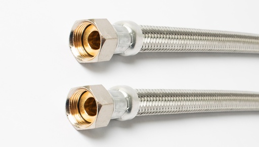 [25.1315.0400.I] Fixaflex HSH  EPDM DN15 INOX  1/2"F-1/2"F ALU L400