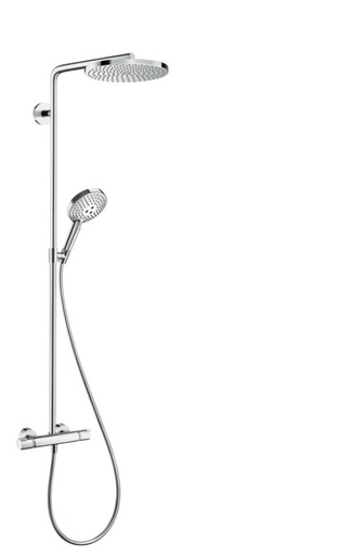 [27633000] Hansgrohe Raindance Select S Showerpipe 240 1jet PowderRain chroom