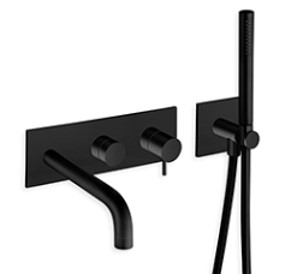 [TV10213] Cristina TricVerde afw.badmengkr. mat zwart