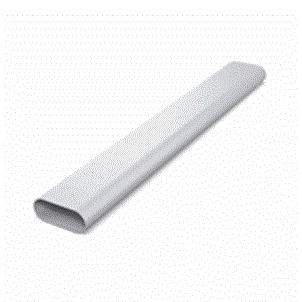 [0000-4567] Ducoflex ovaal luchtkanaal B163xH68xL1150mm