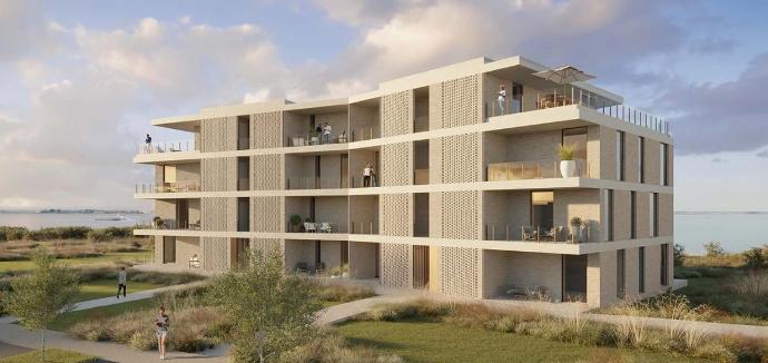 Waterzande, project appartementen en woningen