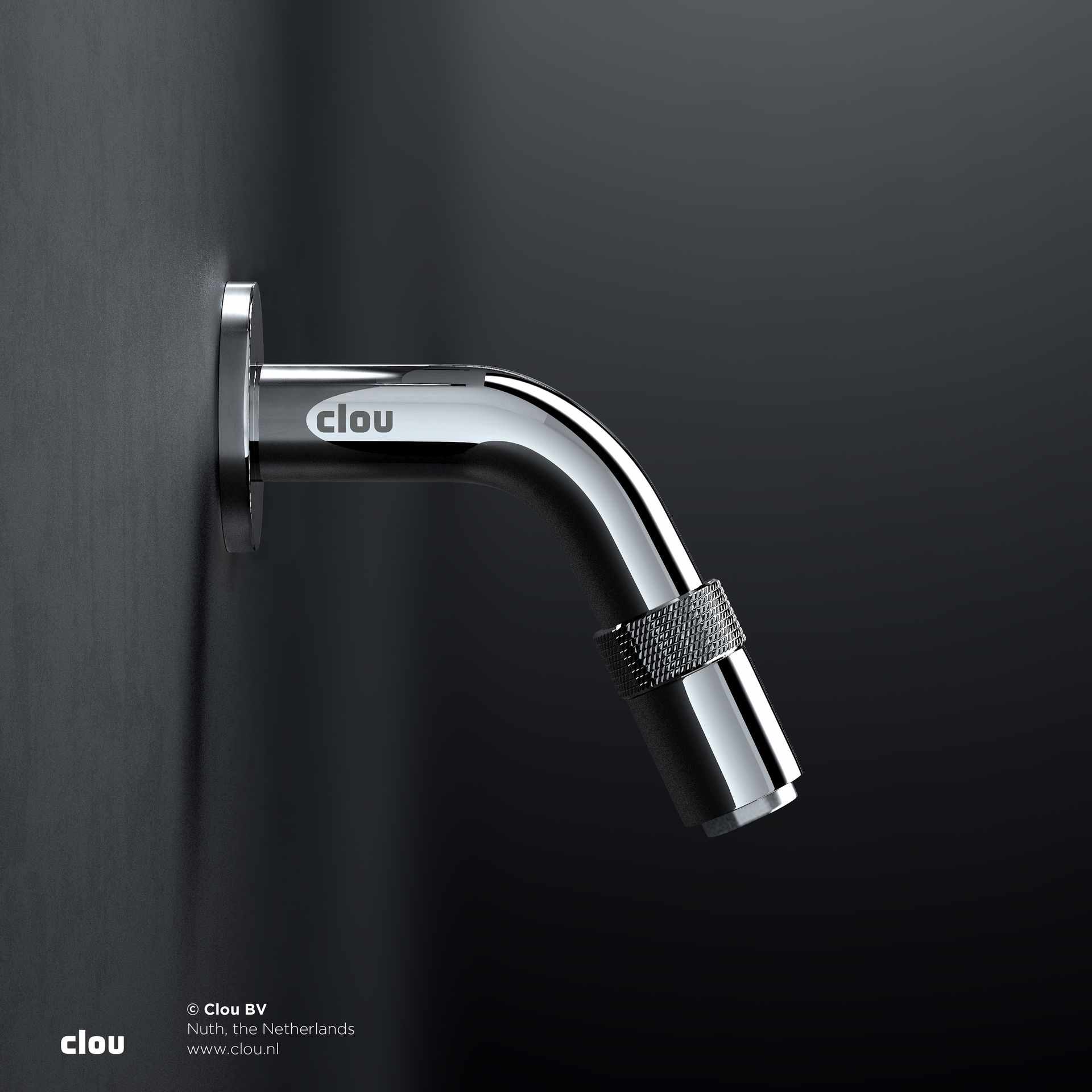 clou koudwaterkraan chroom