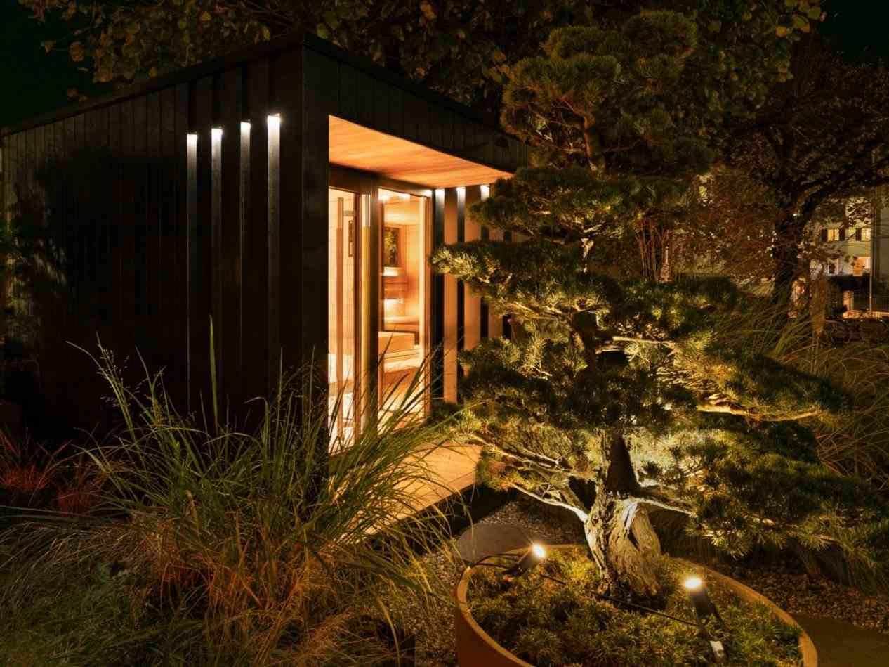 Sauna outdoor cabine
