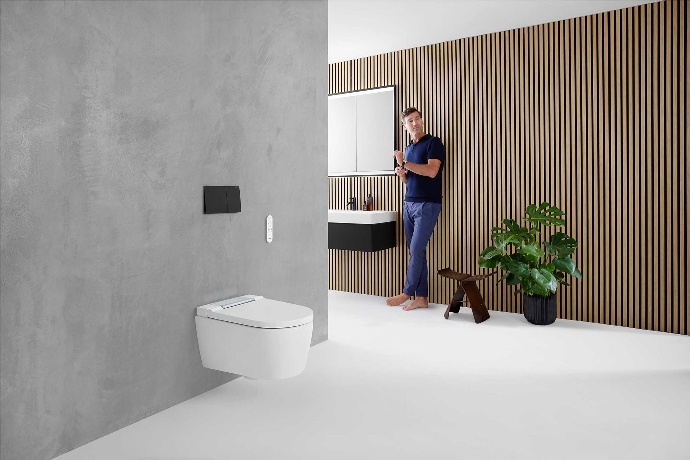 Geberit wc wandmodel smart toilet sfeerfoto