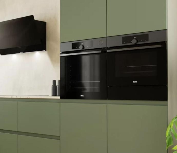 keuken renovatie, trend green velvet, greeploze keuken , groene kleur