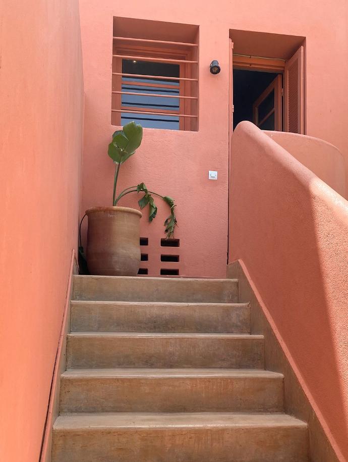 Rusty red badkamer trend